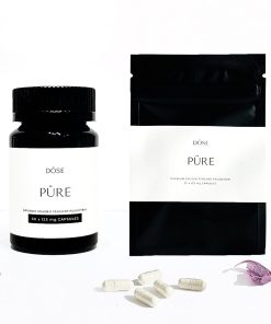 Dose PURE Golden Teacher Microdose Psilocybin Capsules (25 or 60 Capsules)