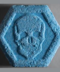 Alternative view of Buy Blue Philipp Plein Ecstasy Pills